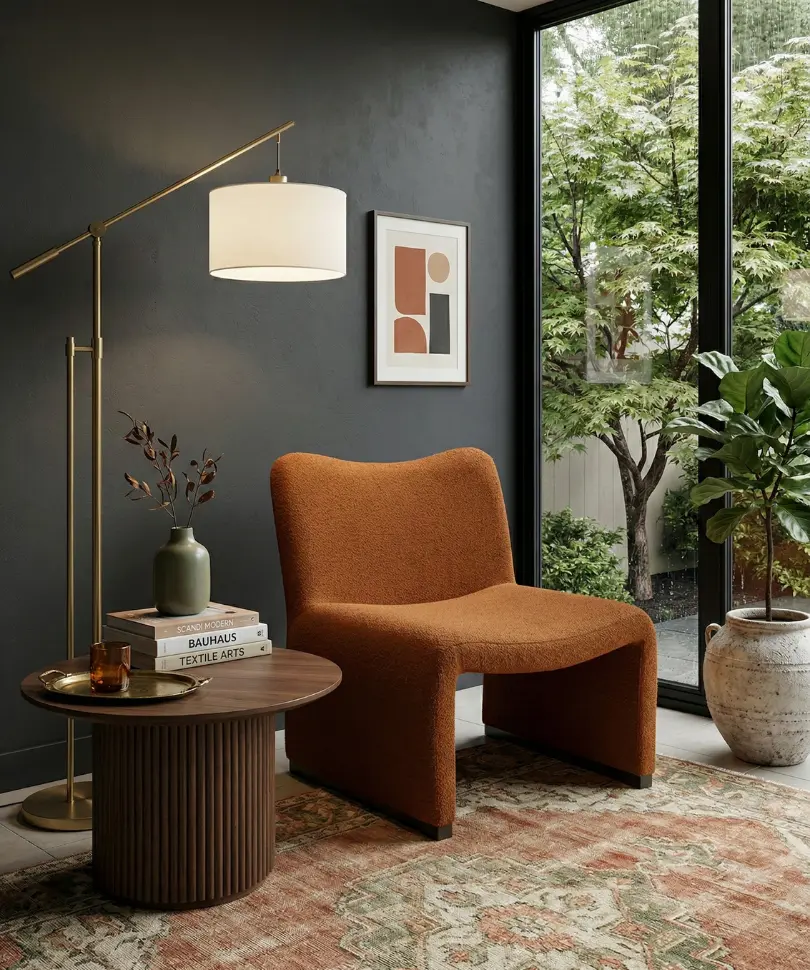 Turuncu Koltuk Sandalye